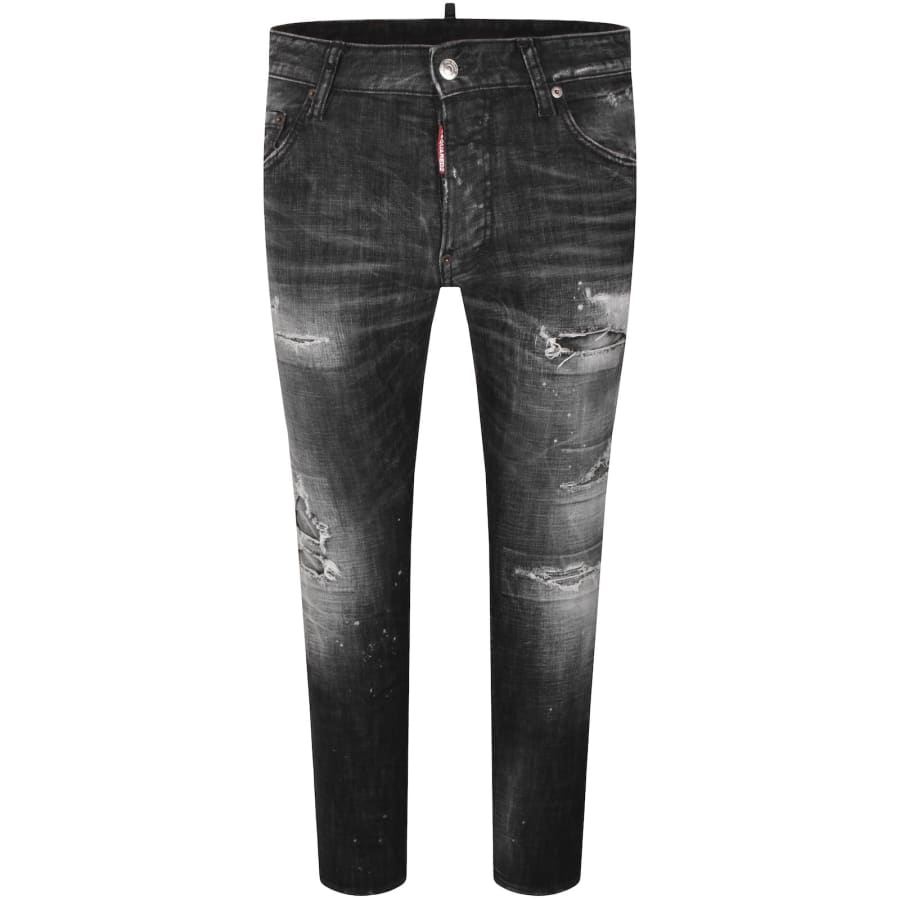 一番人気物 DSQUARED2 Menswear Mainline | Black Jeans Fit Slim Skater パンツ